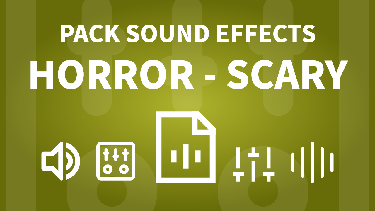 Pack Sound Effects - Scary & Horror - Image #1