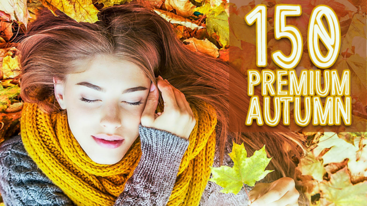 150 Lightroom Autumn Presets - Image #1