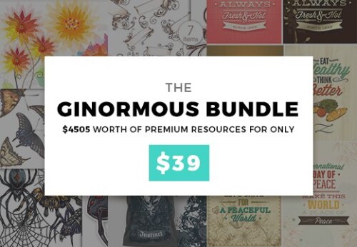 The Ginormous Bundle Of Premium Graphic Resources