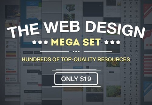 Web Design Mega Set – Hundreds of Premium Resources