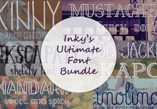 Font Bundle: 52 Beautiful OpenType Fonts - Image #1