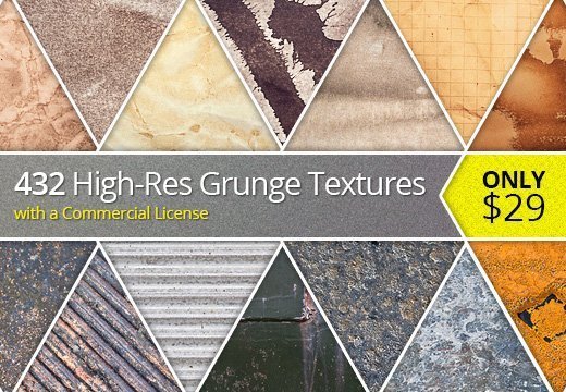 432 High-Res Grunge Textures - Image #1