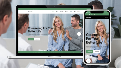 CounselPro - Responsive HTML5 Template for Counseling and Therapy Services