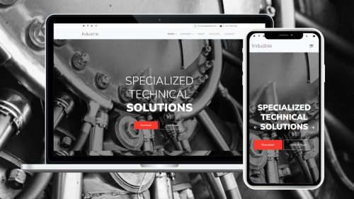 Industrie - Industrial and Manufacturing HTML5 Template