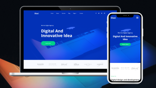 Dizzi - Creative Digital Agency HTML5 Template