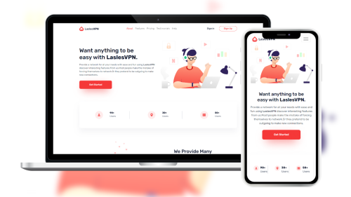 LaslesVPN - Secure VPN and Corporate HTML5 Template